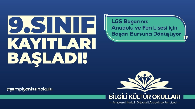 9.Sınıf Burs Bilgileri